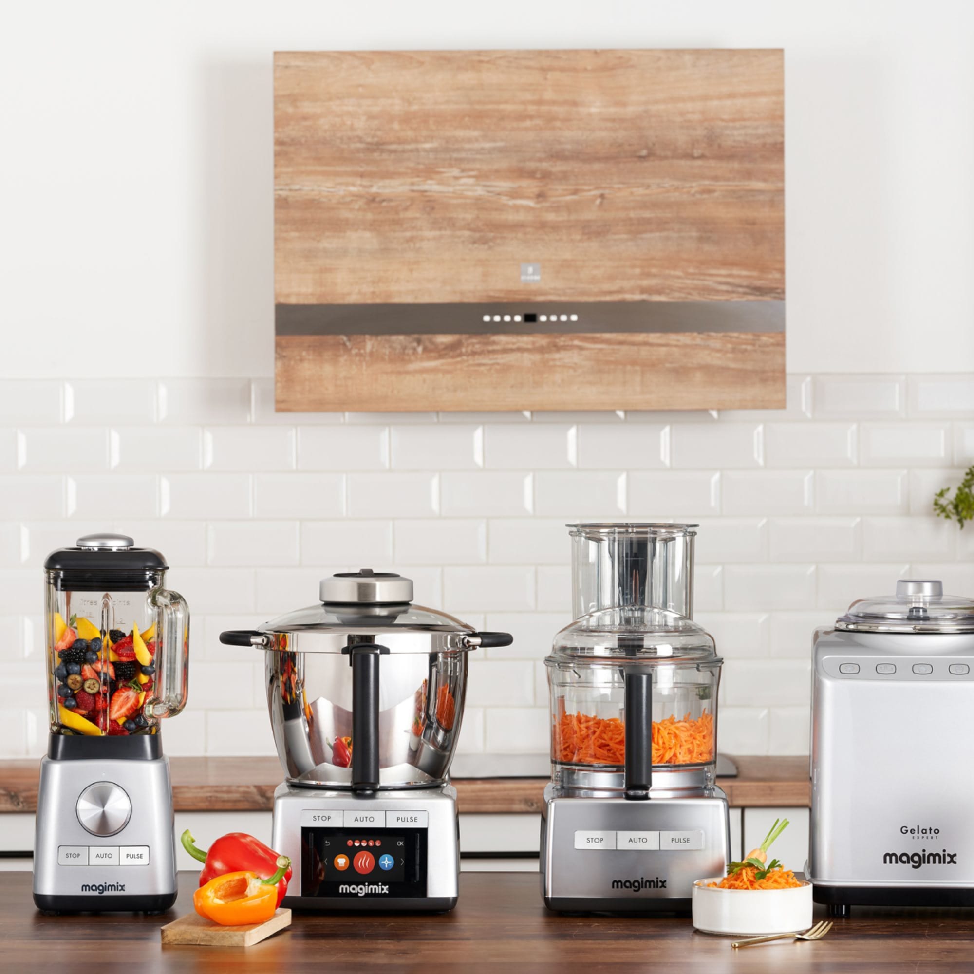 Magimix Premium 5200XL Food Processor Matt Chrome Fast Shipping